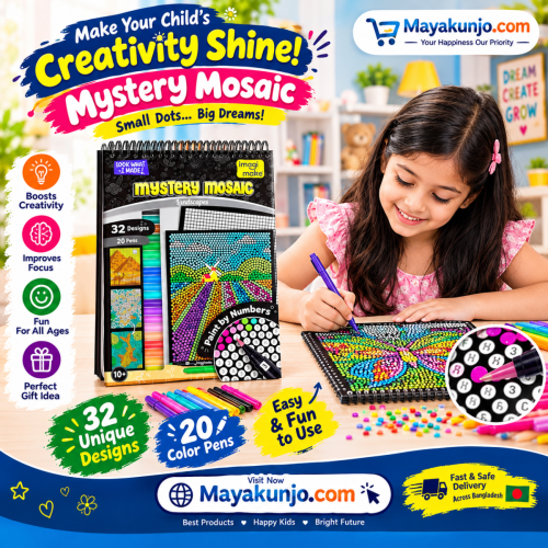 Imagimake Mystery Mosaic – Landscapes একটি মজার Color by Numbers Activity